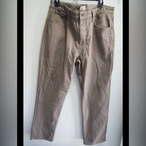 Weatherproof Fleece Lined Men's Khaki Pants Size 36